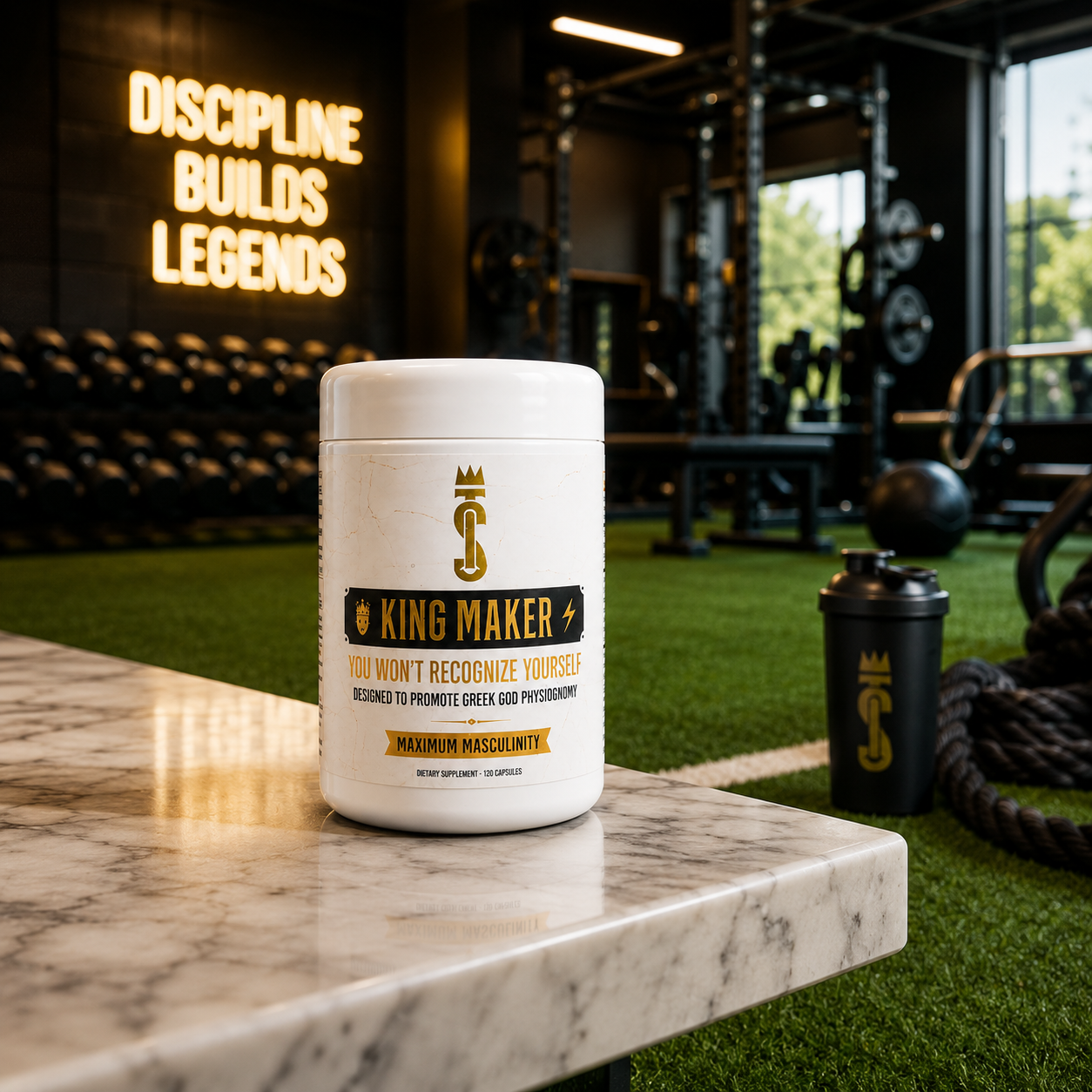 King Maker: Potencia tu energía y rendimiento físico