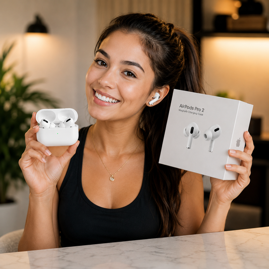 Airpods Pro 2: Sonido premium con máxima comodidad.
