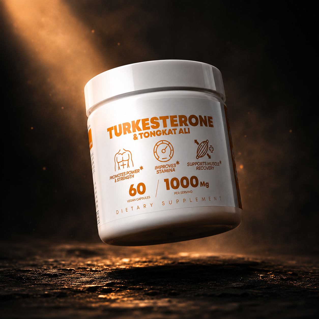 Turkesterone Tongkat Ali: Fuerza, enfoque y rendimiento.