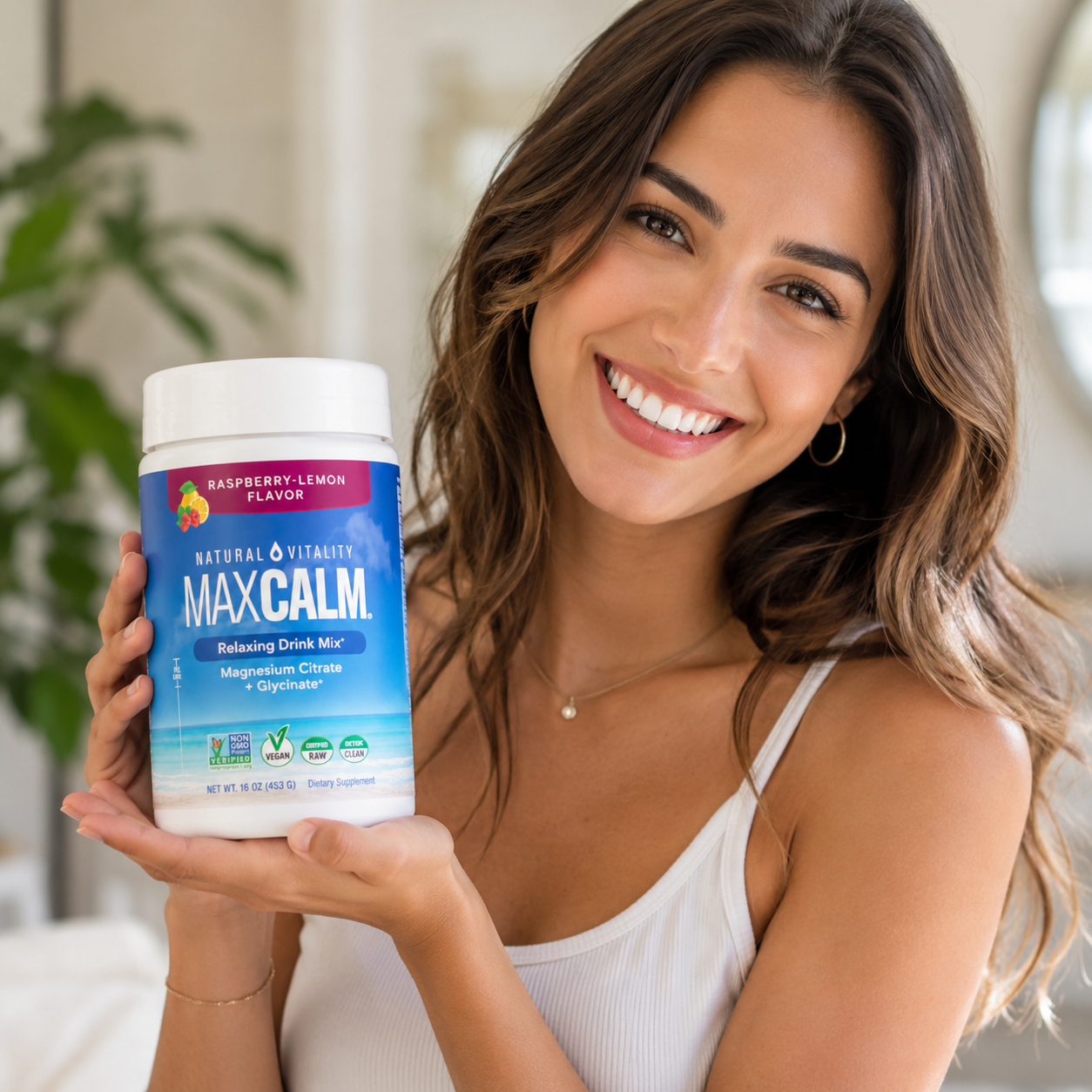 Maxcalm Relaxing Drink Mix: Tu momento de bienestar diario.